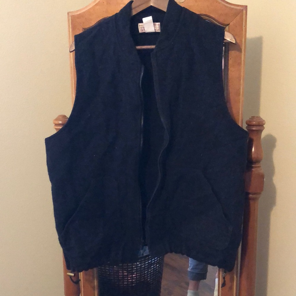 Filson vest 100% wool